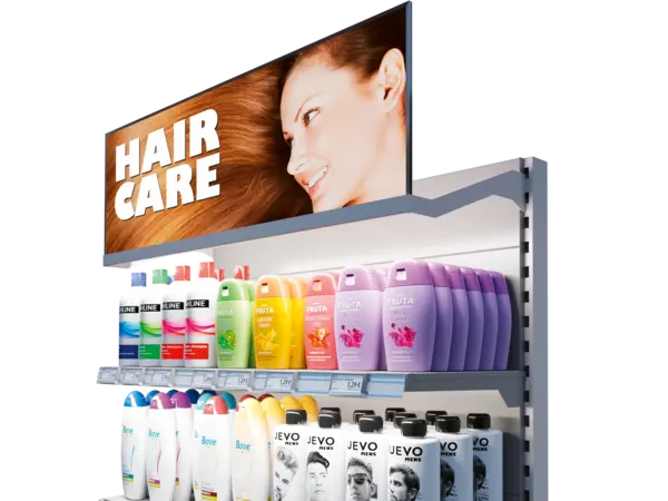 ACE Panel Basic mit optionalem Displayträgerrahmen von DWD Concepts für POS-Anwendungen