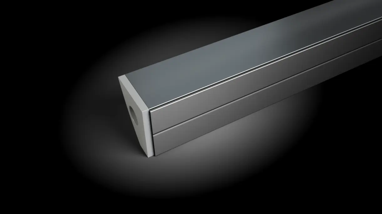 Magnetband zur Befestigung der LED-Lichtleiste LEON an Metallfachböden – flexible Montagelösung von DWD Concepts